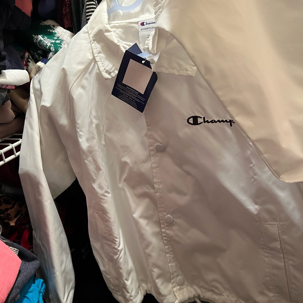 Champion Ivory Windbreaker Jacket